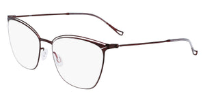 Pure P-5006 Full Rim Satin Plum Eyeglasses