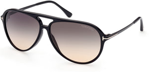 Tom Ford FT0909 Samson 01B 62MM Sunglasses