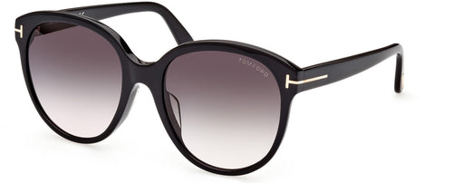 Tom Ford FT0957-D 01B 58MM Sunglasses