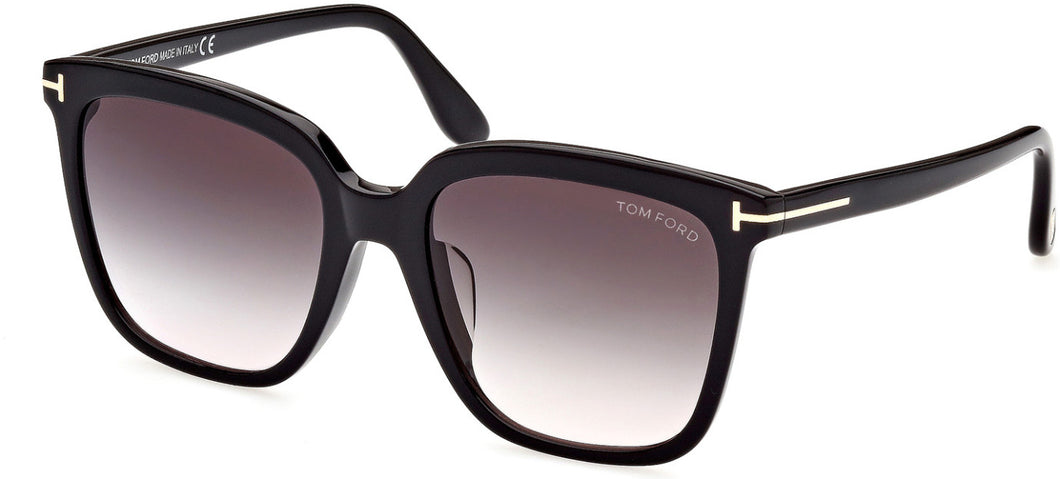 Tom Ford FT0958-D 01B 55MM Sunglasses