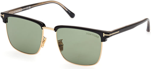 Tom Ford FT0997-H Hudson-02 01N 55MM Sunglasses